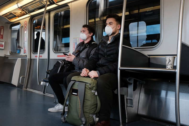 AirTrain New York JFK coronavirus March 2020 AirTrain New York JFK coronavirus March 2020