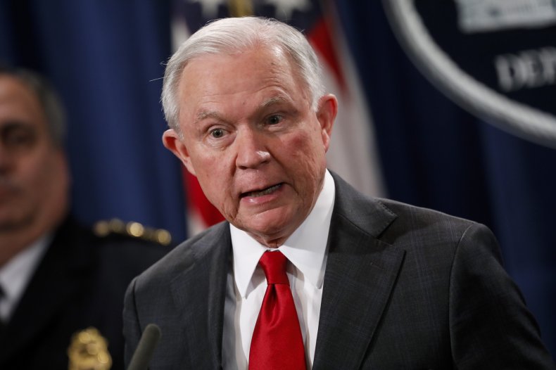 Justice Department Holds Briefing On Arrest Of A Suspect In Mail Bombing Case