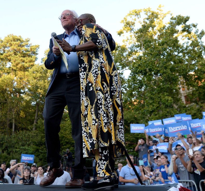 Bernie Sanders and Nina Turner