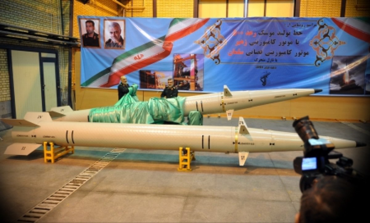iran, raad-500, ballistic, missile, revolutionary, guard