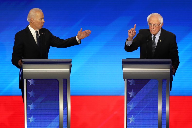 Biden Sanders