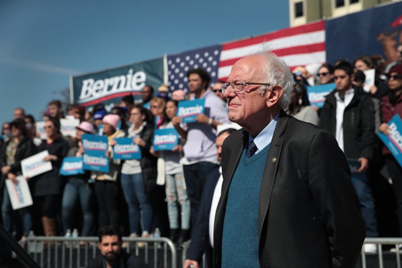 sanders gets endorsement from rev. jackson