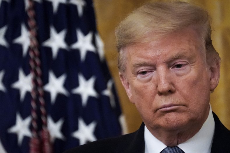 Donald Trump coronavirus approval rating