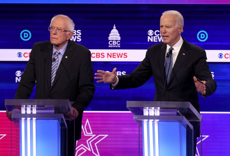Sanders Biden Sanders Biden