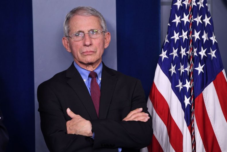 Dr. Anthony Fauci at COVID-19 Briefing