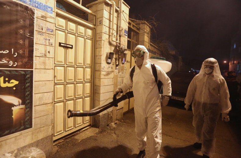 iran, coronavirus, covid-19, disinfect, fight, tehran