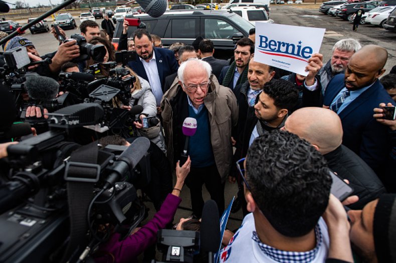 bernie sanders staying in the race