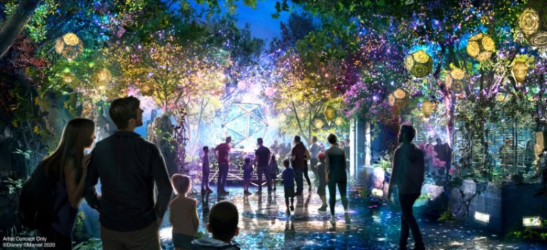 avengers campus disneyland sanctum