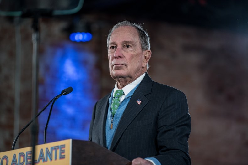 Former New York City Mayor Mike Bloomberg Former New York City Mayor Mike Bloomberg