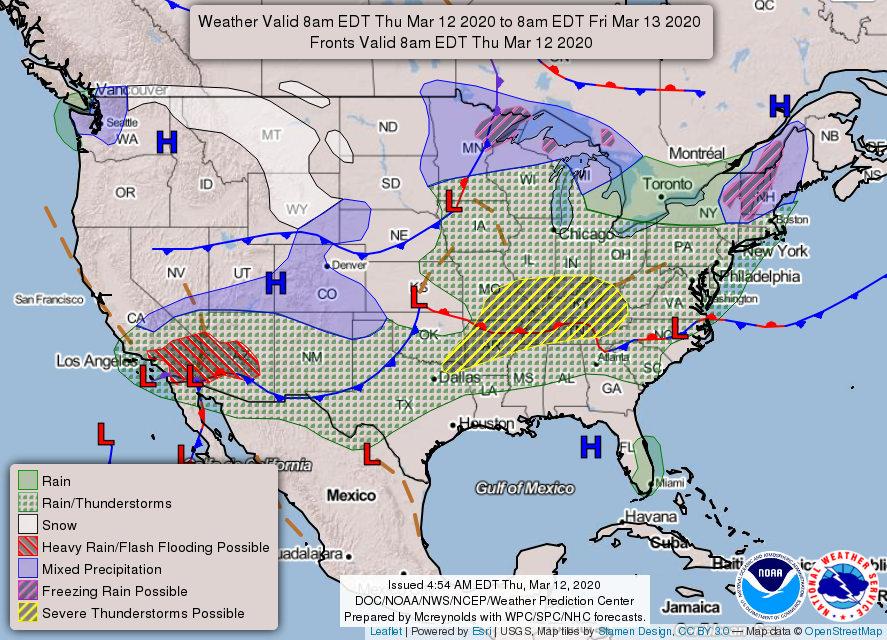 Cold Weather System to Cover West and Pacific Northwest in Snow - Newsweek