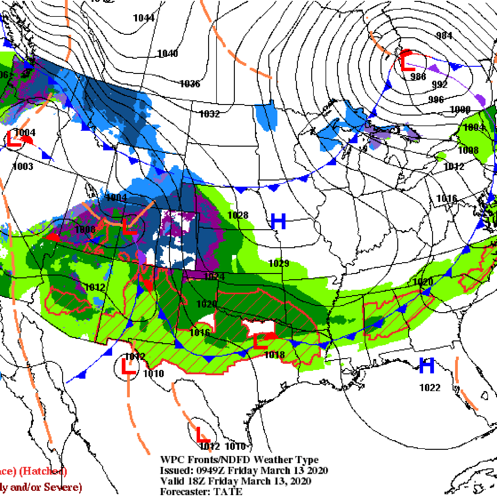 25 Us Weather Map With Fronts - Maps Online For You