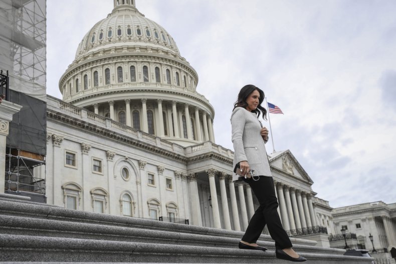 Tulsi Gabbard absent debate presidential race