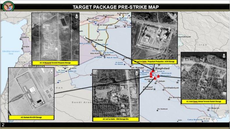 us, strikes, iraq, targets, before