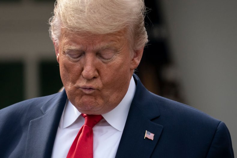 President Donald Trump at COVID-19 Press Conference