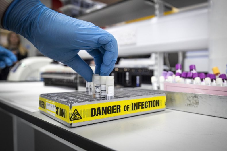 Coronavirus testing lab