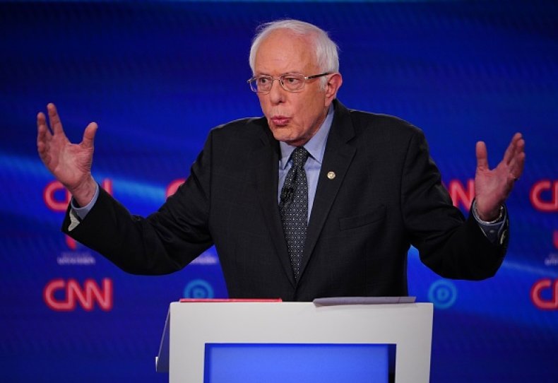 bernie sanders democratic debate washington dc