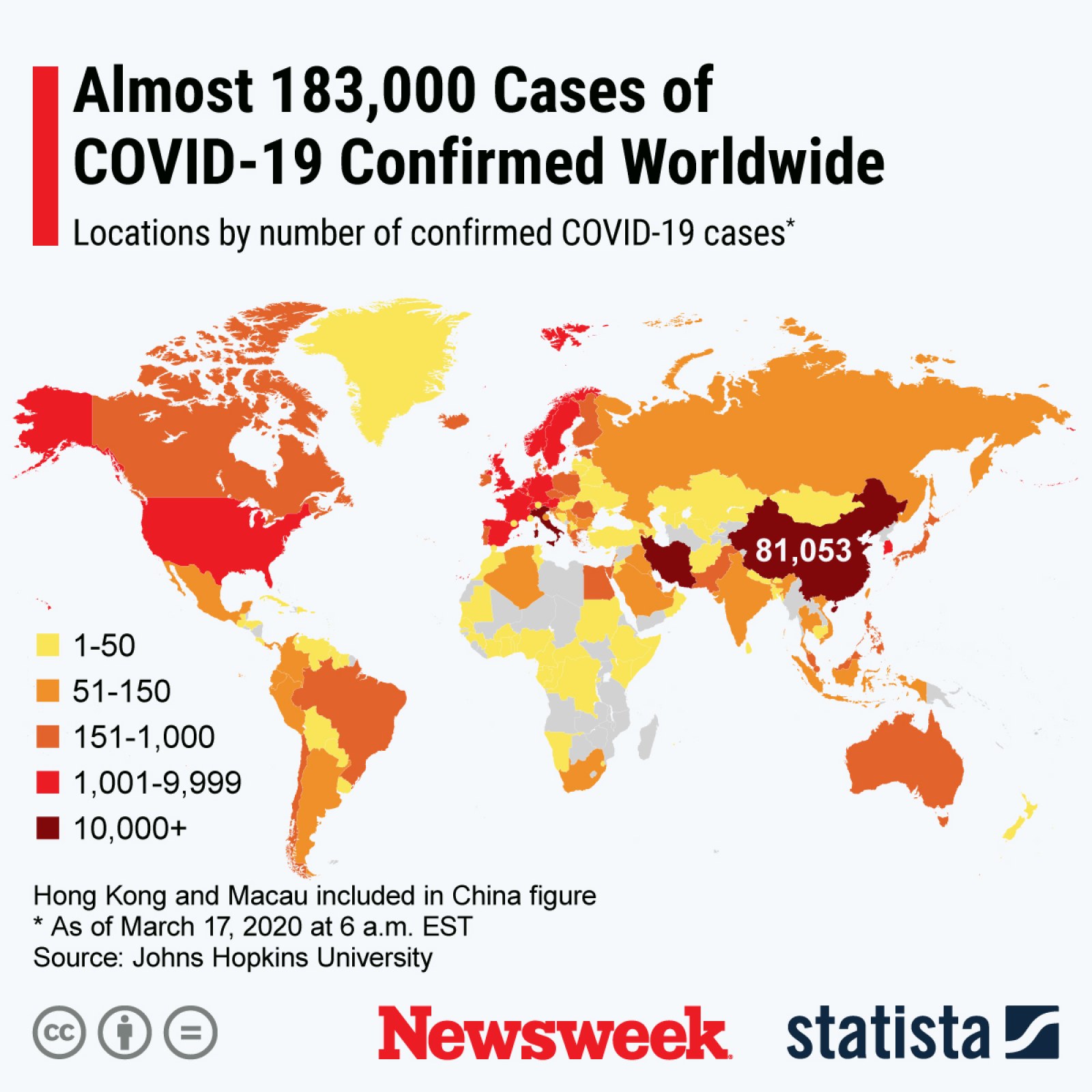 Covid Update World : A distribution map and a timeline with a list of ...