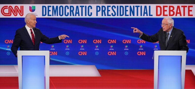 Sanders Biden