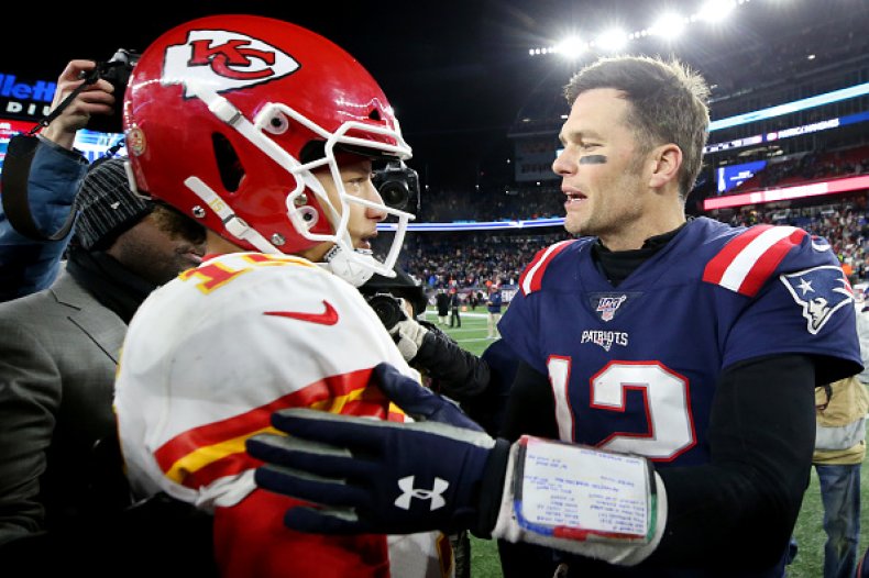 Tom Brady and Patrick Mahomes
