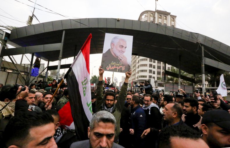 iraq, protest, soleimani, muhandis, deaths