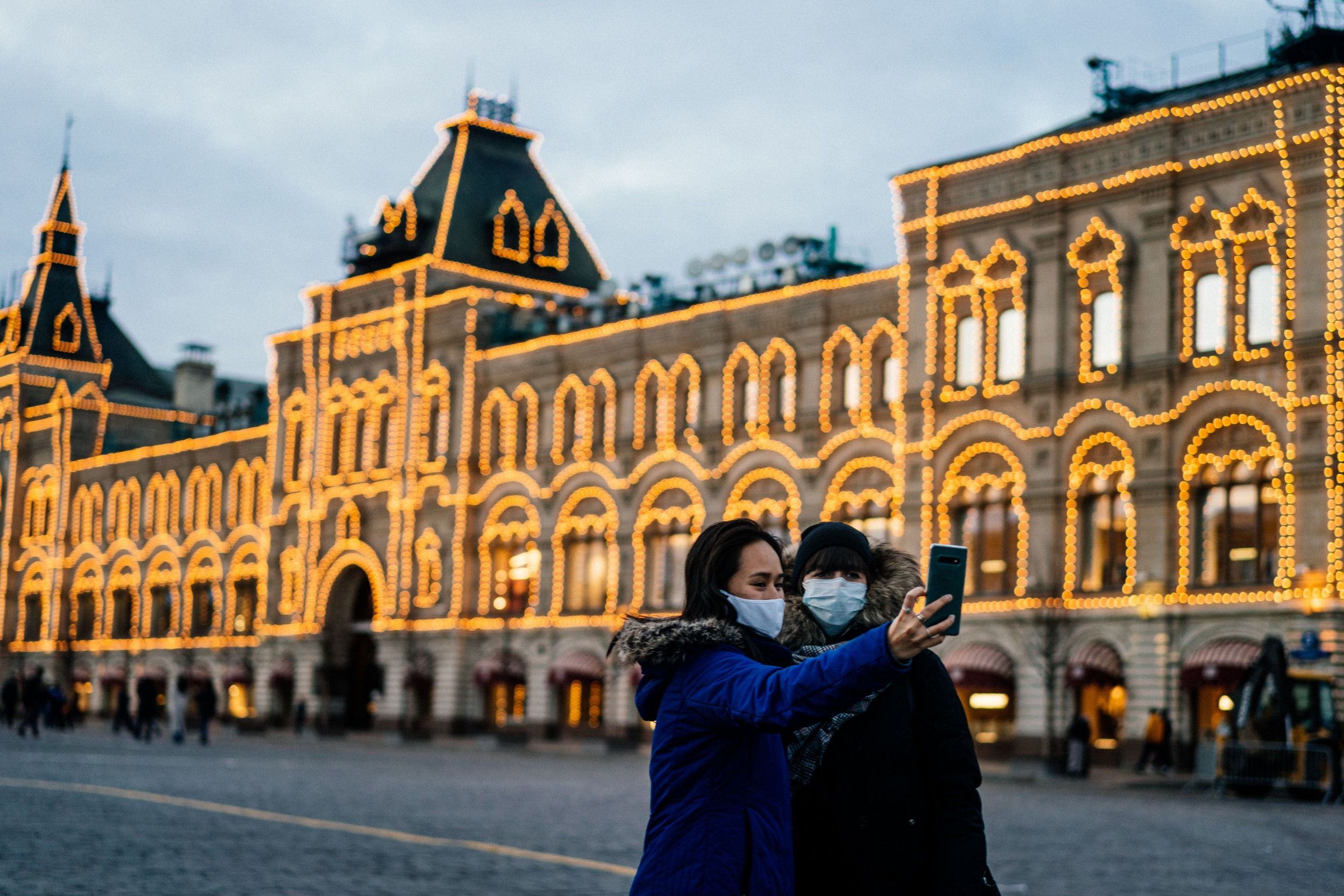 Viral russian. Corona Moscow.