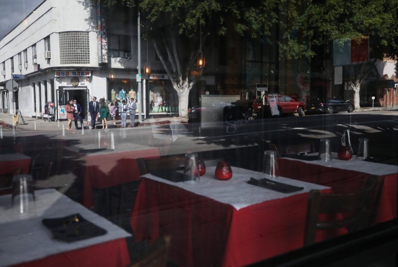empty restaurant