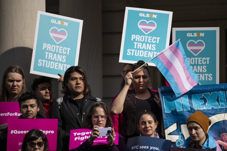 transgender-flag-protest-students-trans
