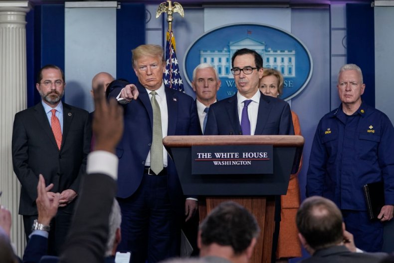 Donald Trump and Steve Mnuchin