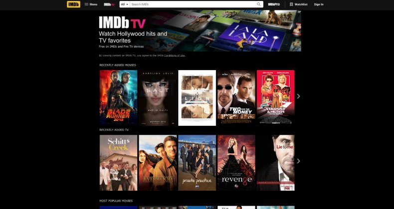 IMDB TV