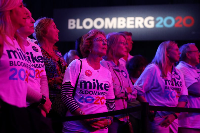 michael bloomberg campaign supporters lawsuit