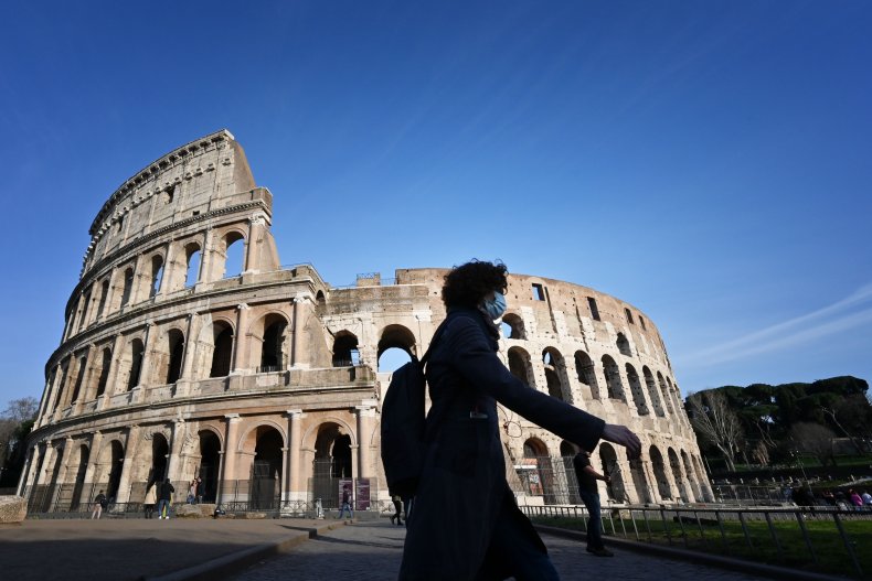 Rome Italy Coronavirus March 2020