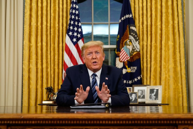 Donald Trump Address on COVID-19 Outbreak Donald Trump Address on COVID-19 Outbreak