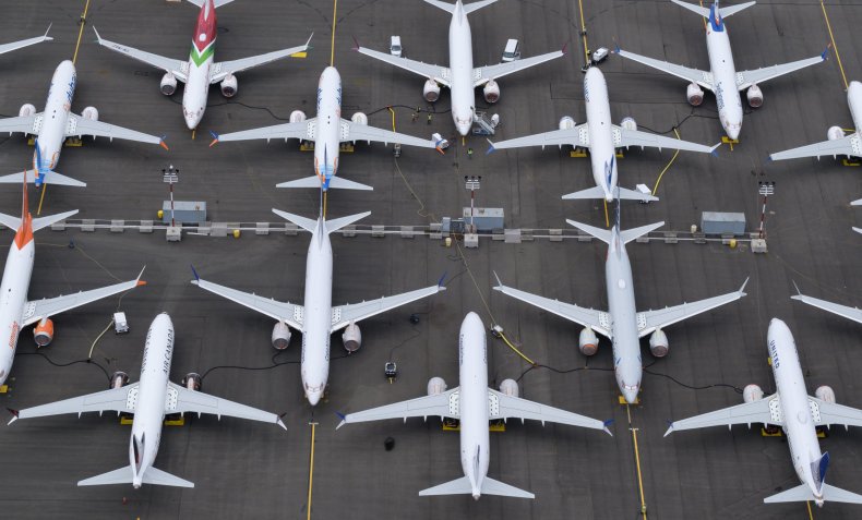 Boeing, 737 MAX, coronavirus, planes, airlines, grounded