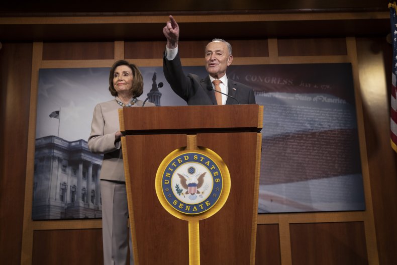 coronavirus stimulus package includes demands by Democrats