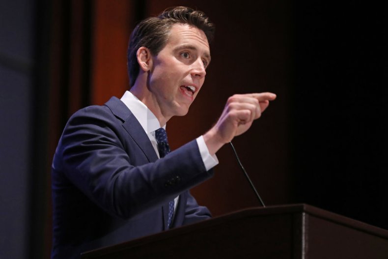 Sen. Josh Hawley of Missouri