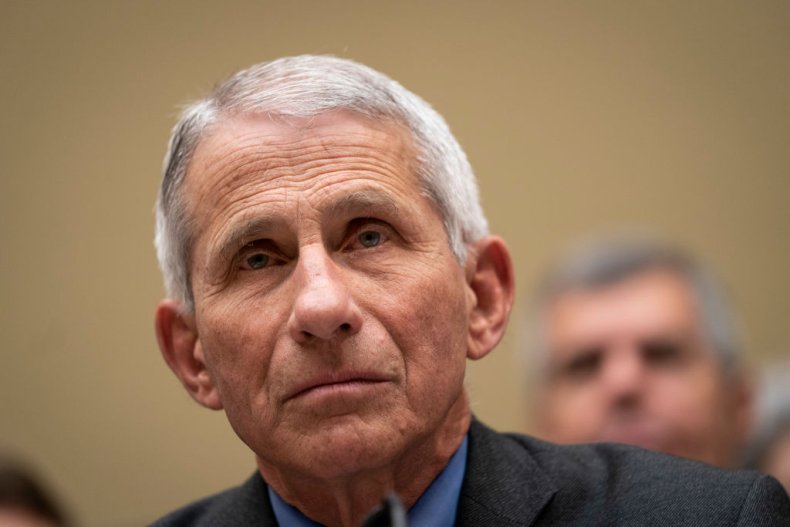 Dr. Anthony Fauci at Capitol Hearing