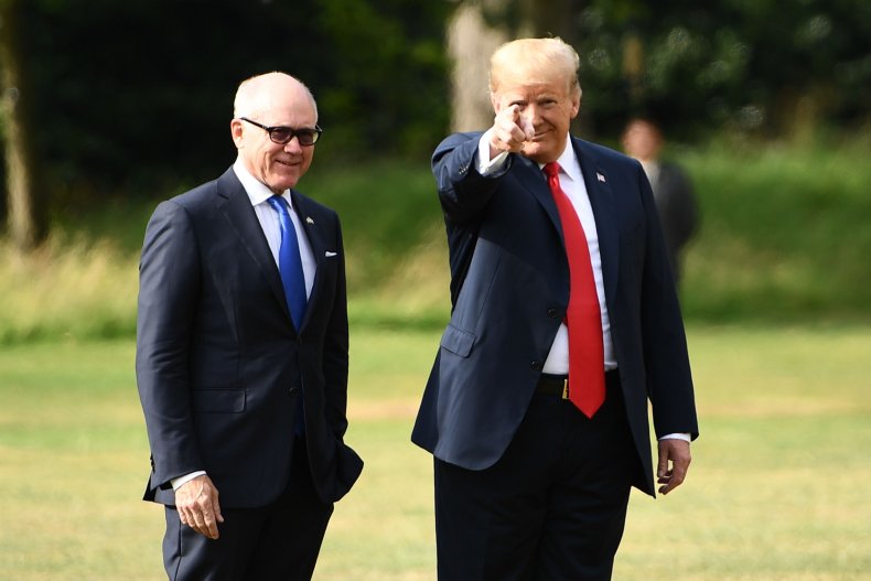 Donald Trump, Woody Johnson, Ambassador, China, coronavirus