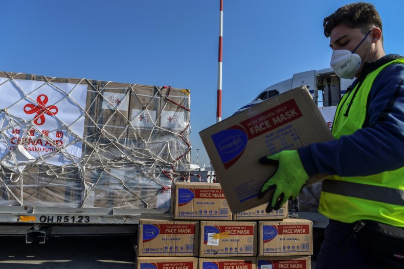 greece, coronavirus, aid, china, facemask, assistance greece, coronavirus, aid, china, facemask, assistance