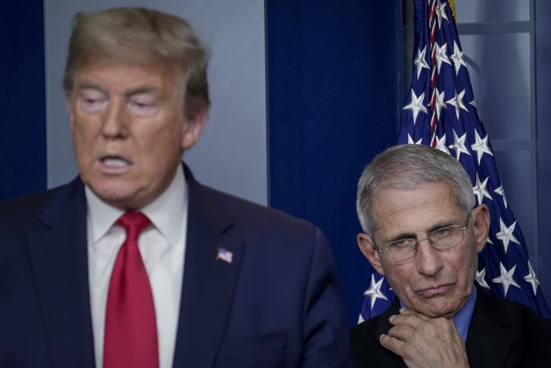 Dr. Anthony Fauci, director of the National Institute of Allergy and Infectious Diseases