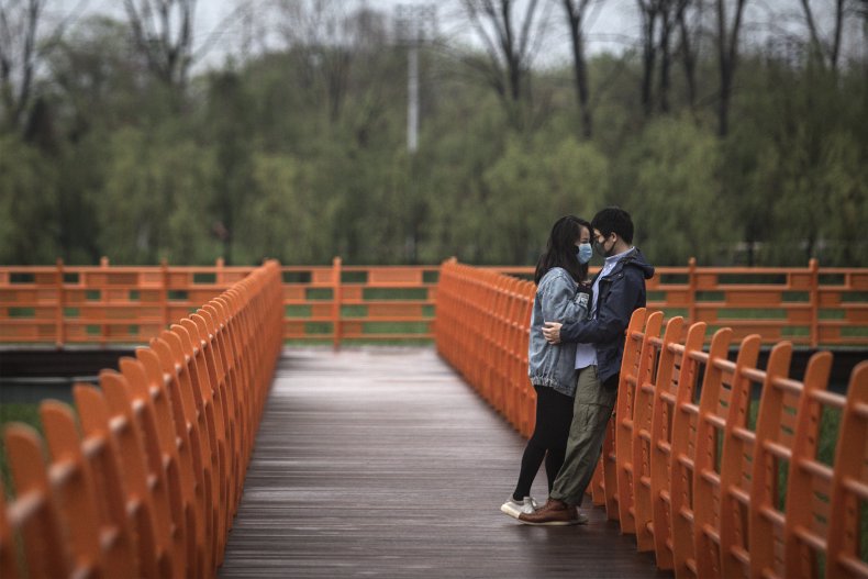 Wuhan park coronavirus
