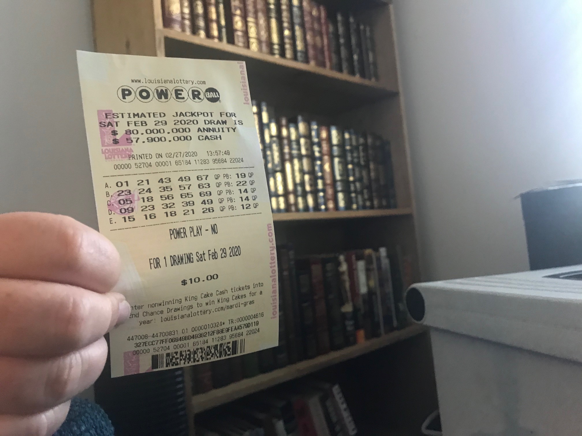 lotto sat 05 jan 19