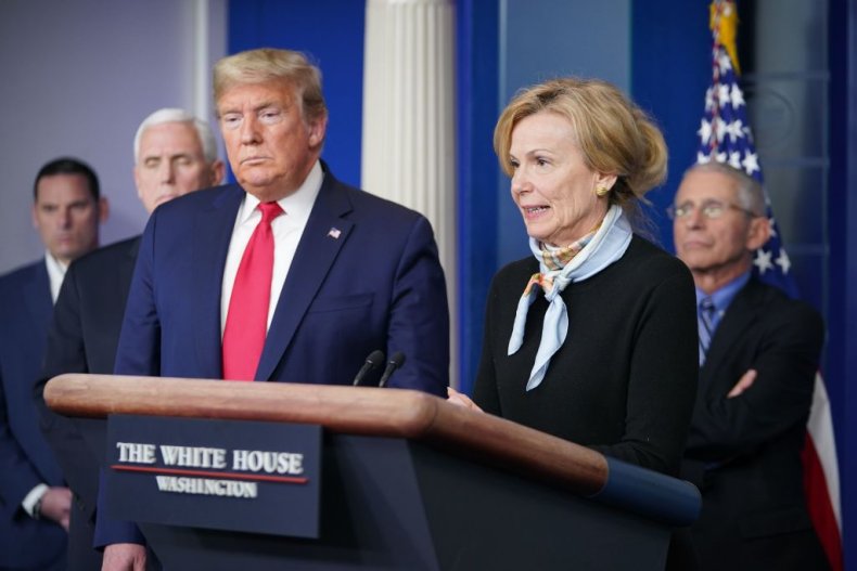 Trump and Birx