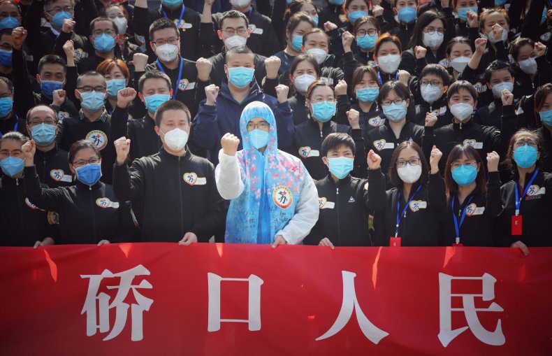 Wuhan, China, coronavirus recoveries, March 2020