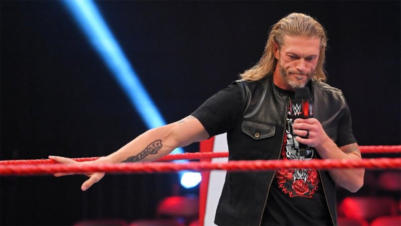 wwe monday night raw edge results