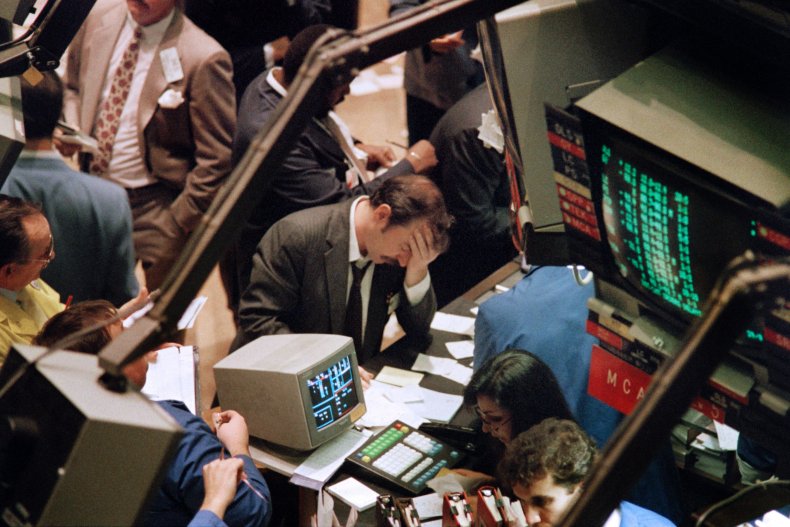 1987 stock market crash dow