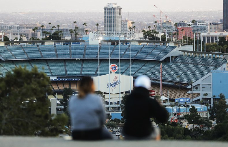 Los Angeles Dodgers Baseball Stadium Los Angeles Dodgers Baseball Stadium