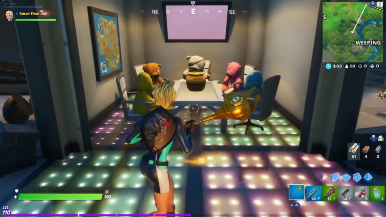 fortnite meeting room