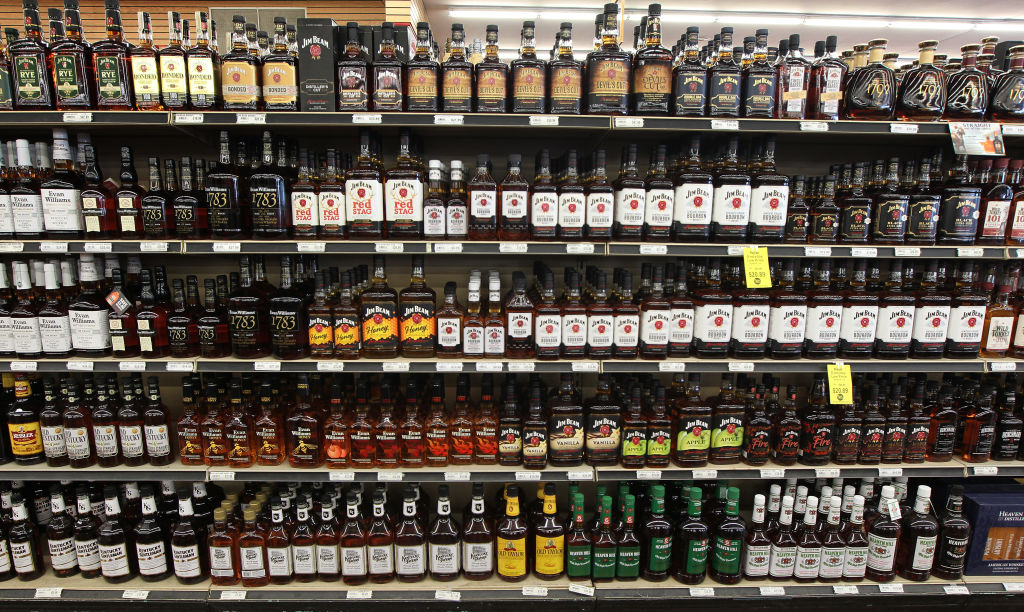 U S Alcohol Sales Increase 55 Percent In One Week Amid Coronavirus   Liquor Store 