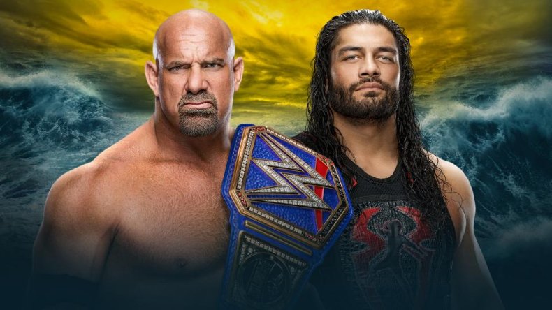 wwe wrestlemania 36 goldberg roman reigns wwe wrestlemania 36 goldberg roman reigns