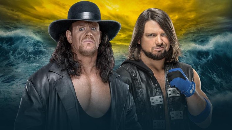 wwe wrestlemania 36 undertaker aj styles wwe wrestlemania 36 undertaker aj styles